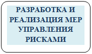 Блок-схема: альтернативный процесс: РАЗРАБОТКА И РЕАЛИЗАЦИЯ МЕР УПРАВЛЕНИЯ РИСКАМИ
