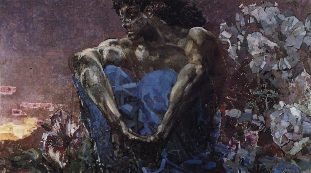 М. А. Врубель. “Демон” (1890)