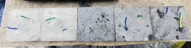 Образцы кубики с добавлением ГЛ-1