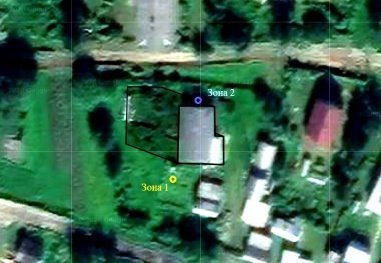 Расположение тени в 8 часов утра летнего сезона
