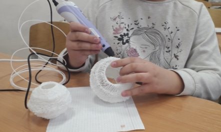 Работа с 3D ручкой