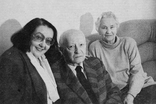 Ирина Никольская, Витольд Лютославский и его жена Данута