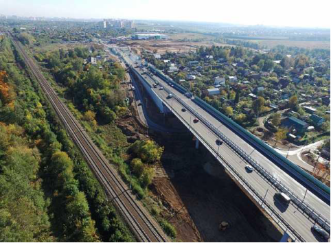 Готовый путепровод