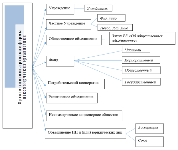 Организационно-правовые формы НКО