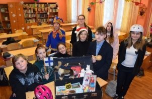 Экспозиция «Финляндия в чемодане»