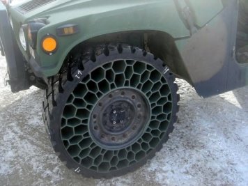 Безвоздушные шины производства AIRLESS: Resilient