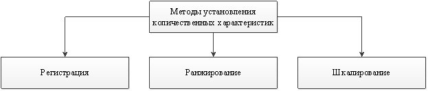Методы установления количественных характеристик