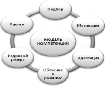 Применение модели компетенций в сфере управления персоналом
