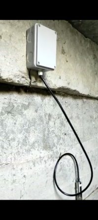 Подключение макета стенда измерения величин в реальных условиях
