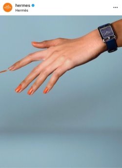 Публикация Hermès в социальной сети