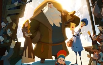 Кадр из анимационного фильма «Клаус»