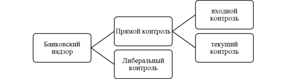 Виды контроля в реализации контрольно-надзорной деятельности Банка России [4, с.14]