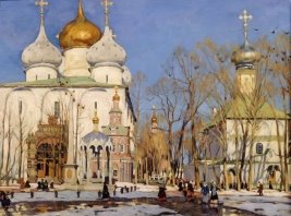 Константин Юон «День Благовещения»