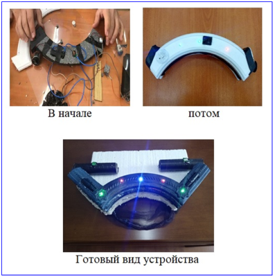 Первоначальная сборка устройства