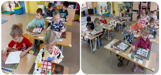 Освоение простейших навыков декоративного рисования