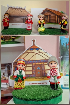Куклы в народных костюмах народов Поволжья