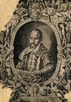 Wellcome Images Giulio Casserio. Line engraving by G. van Veen.