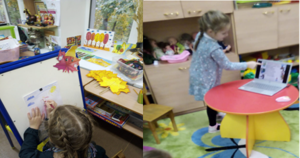 Рисование как продолжение работы на природе
