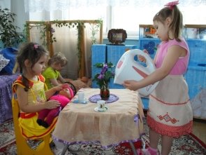 Сюжетно-ролевая игра «Дочки-матери»
