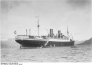 Судно в 1925 году, ещё под прежним названием — «Мюнхен» (München)