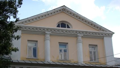 Мезонин. Фрагмент северного фасада дома прапорщицы Петровой (с 1902 г. купцов Беззубиковых)