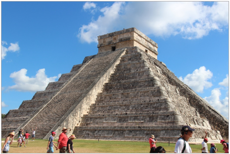 Древний город Чичен-Ица. Пирамида Кукулькан