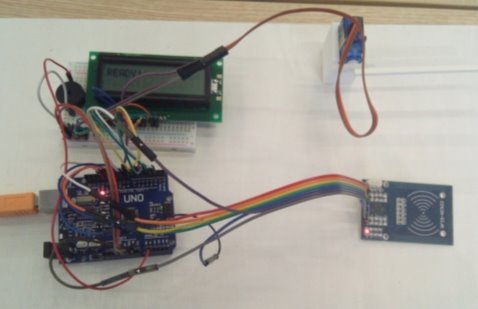 Устройство для демонстрации работы RFID-технологии