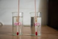 Контроль объема воды перед экспериментом