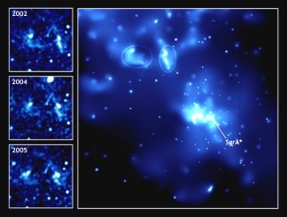 Чёрная дыра Стрелец А. Фото: NASA