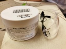 Смешивание компонентов каррагинан + вода + уксус + глицерин