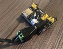 Адаптер для USB-зарядки реальных устройств от Лего-мультиметра
