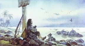 Робинзон Крузо. Глава восьмая. Календарь Робинзона. Робинзон устраивает свое жилье (Дефо) — читать онлайн