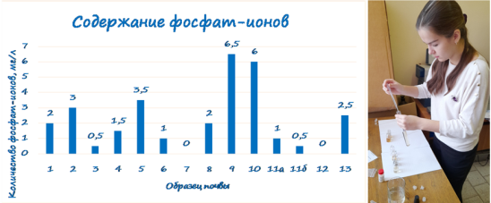 Содержание фосфат-ионов