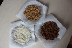 Крупы после промывки