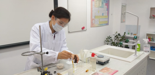 Определение кальцита на основе гидролиза солей меди