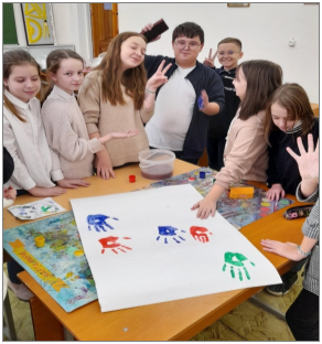 Выполнение упражнения «Дерево дружбы»