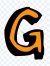 Разные костюмы спрайта буквы G
