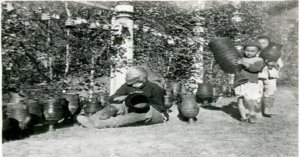 Подготовка к Ысыаху 1945г. Борогонцы, Усть-Алданский улус [1, с. 15]