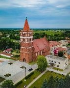 Фридландская кирха (Свято-Георгиевский храм РПЦ), 1360-1380. Калининградская обл., г. Правдинск, ул. Столярная, 13. Фото: @andrey.denisenko34