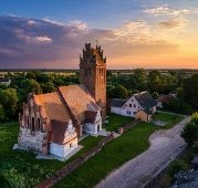 Лютеранская кирха Св. Анны в Мюльхаузене (действует), кон. XV в. Калининградская обл., Багратионовский р-н, п. Гвардейское. Фото: @demms1