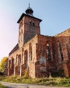 Кирха Св. Якоба в Велау, 1354-1380. Калининградская обл., Гвардейский р-н, п. Знаменск. Фото: @natalia_bru