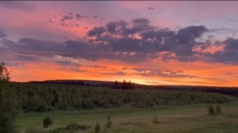 Красный закат