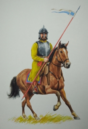 Копейщик XVII века