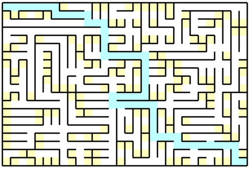 A maze with black and yellow lines

AI-generated content may be incorrect.