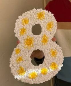 Восьмерка, выполненная с помощью 3D-ручки