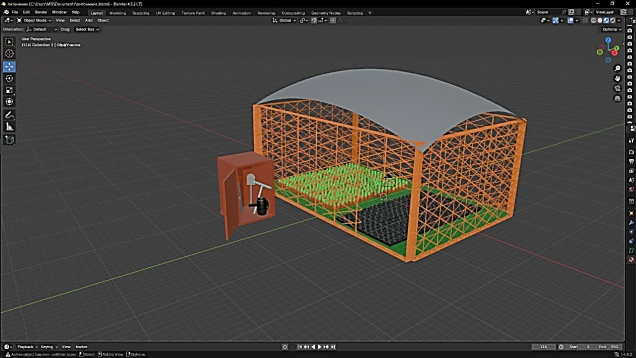 3D-модель питомника