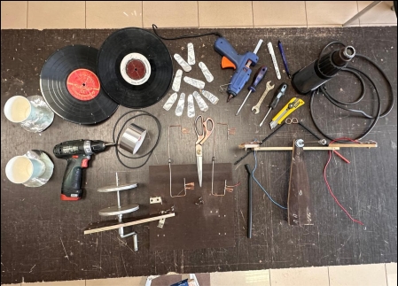 Комплектующие и инструменты для работы над проектом