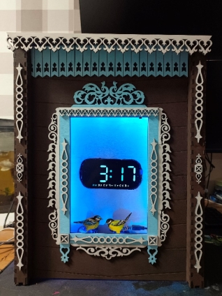 Фото готовых интерактивных часов