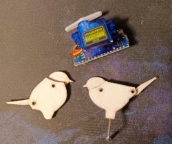 Изображение выглядит как птица, игрушка, земля, искусство

Автоматически созданное описание