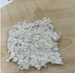 Созданная повязка на основе мха сфагнума